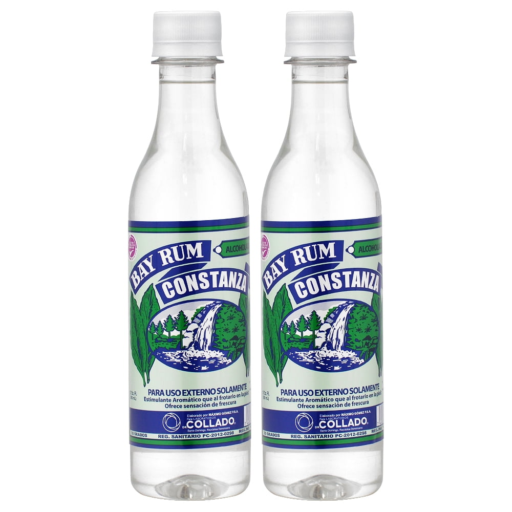 Collado Alcoholado Bay Rum Constanza 12oz (Pack of 2)