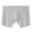 Grey, variant on Men Breathable Ice Silk Underwear Silver Lon Style Briefs Soft Comfortable Fit Wicking Lightweight Stretch, XL, Blue