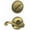 Antique Brass, variant on Schlage Dexter 1-3/8-in to 1-3/4-in Antique Brass Single Cylinder Lever Entry Door Interior Handles