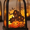 thumbnail image 4 of Halloween Ghost Hand Rustic Lantern, Mini Halloween Decorations Portable Night Light for Thanksgiving, Fall Indoor Outdoor Decor, Party Centerpiece, 4 of 5