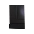thumbnail image 3 of HON Brigade 800 Series Lateral File Cabinet with Storage, Letter/Legal, 2-Drawer, Black, 19 1/4" D, 3 of 6