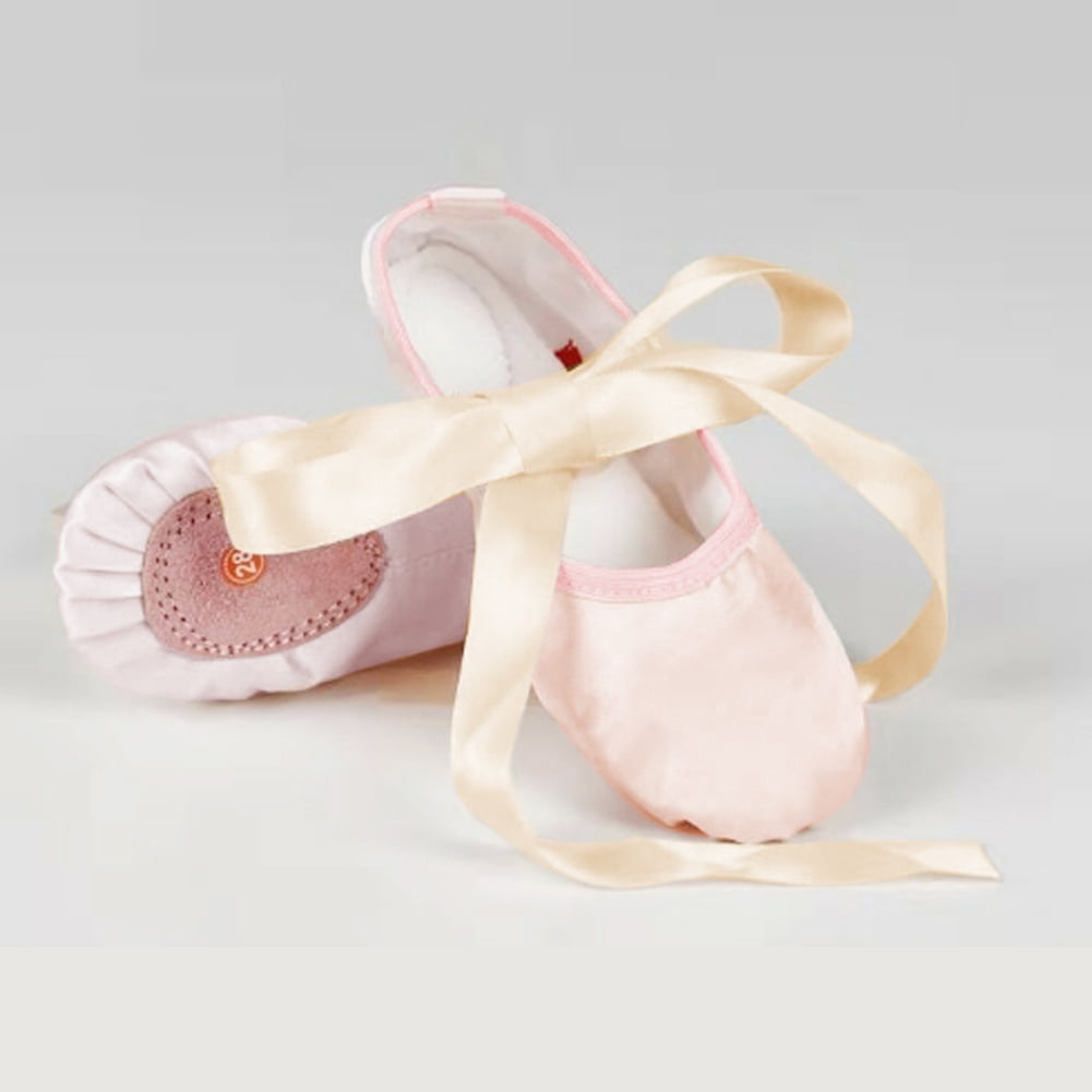 baby ballet shoes with ribbon