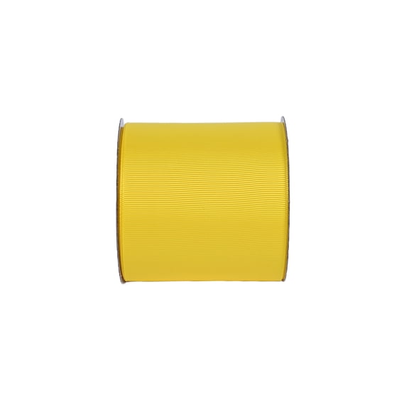 Gwen Studios 3" Yellow Maize Grosgrain Ribbon, 3 yards