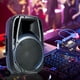 Gymax Système de Haut-Parleurs 2 Voies 1600W Portable avec Microphone – image 4 sur 7