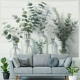 thumbnail image 4 of JEUXUS Bottles And Plants Farm Wood Textured Design Tapestries Painting, 4 of 6
