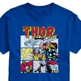 thumbnail image 3 of Marvel Thor - Comic Book Grid - Men's Short Sleeve Graphic T-Shirt, 3 of 5
