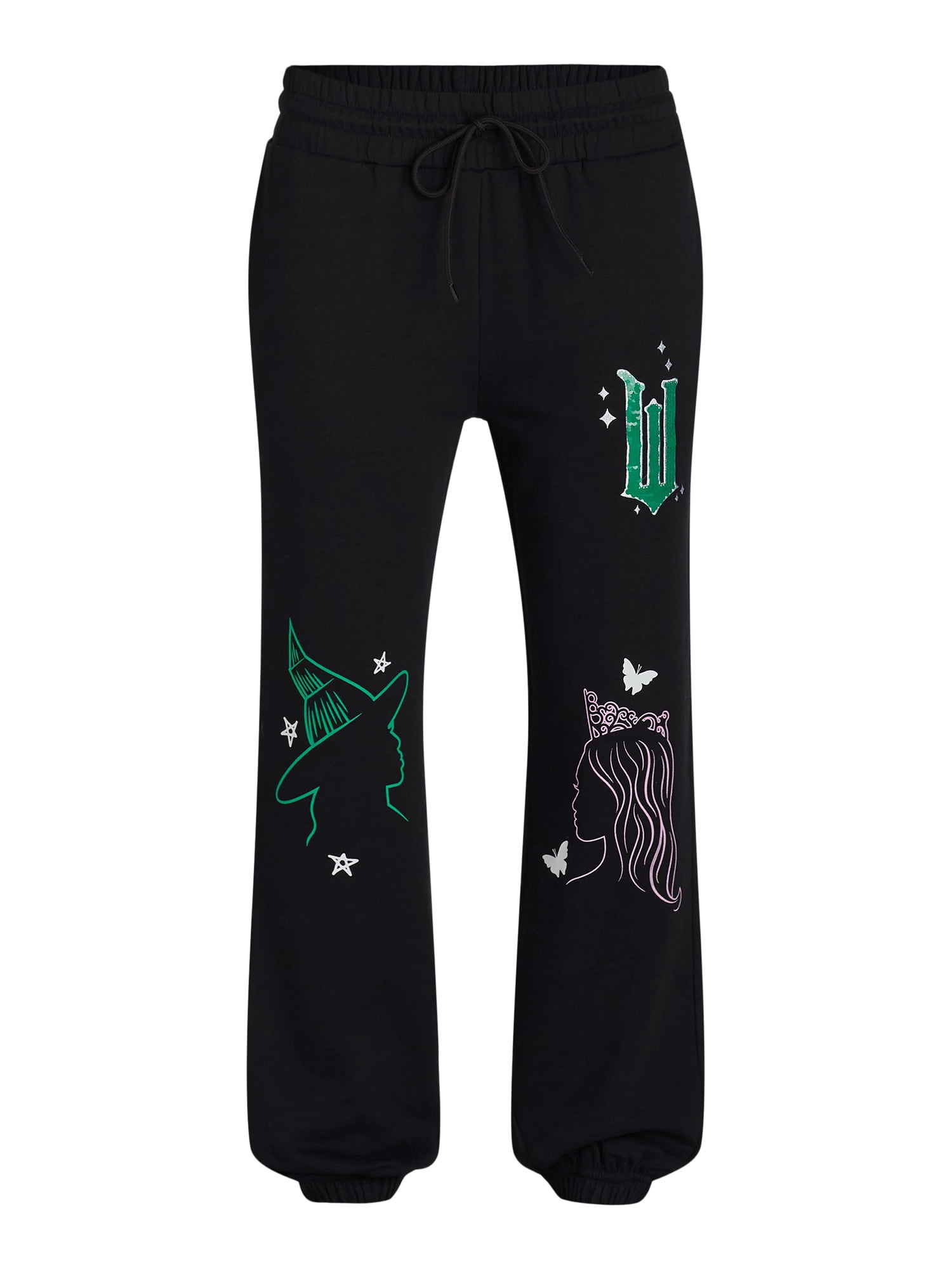 Wicked Embroidered Graphic Sweatpants Women s Walmart