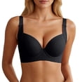 thumbnail image 4 of Afdoent Bras for Women Breathable Wirefree Full Coverage Bra for Lightweight Everyday Comfort with Open Back and Smooth Backing, 4 of 5