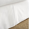 thumbnail image 3 of The Great American Store Bedding Easy on/Easy off 18-Inch Extra Drop Length 1800 Series Double Brushed 100% Microfiber Pleated Bed Skirt - Twin XL (Solid, White), 3 of 3
