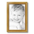 thumbnail image 2 of ArtToFrames 8" x 14" Gold Picture Frame, 8.5x14 inch Gold Wood Poster Frame (WOM-4159), 2 of 8