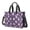 Unicorn and Star Purple Pattern, variant on Unicorn and Rainbow Purple Pattern Canvas Messenger Tote Bag, Laptop Shoulder Bag with Multi Pockets & Removable Strap, Durable Canvas Gifts for Birthday Christmas Thanksgiving