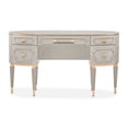 thumbnail image 2 of Michael Amini St. Charles Vanity Desk - Dove Gray, 2 of 15