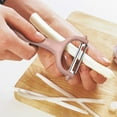 thumbnail image 3 of Vegetable Peeler with Sharp Blade,Vegetable Peelers for Kitchen,Apple Peeler Potatoes & Potato Peeler Veggie Peeler Fruit Peeler Carrot Y Peeler Utral Fast Peeling Without Rust for Kitchen, 3 of 5