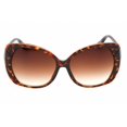 thumbnail image 2 of Kenneth Cole Reaction KC2841 52F Lunettes de Soleil Havane Foncées pour Femmes, 2 of 2