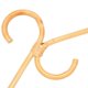 thumbnail image 3 of Percha de Ratán Retro Europeo y Americano Hanger Hecha A Mano, 3 of 5