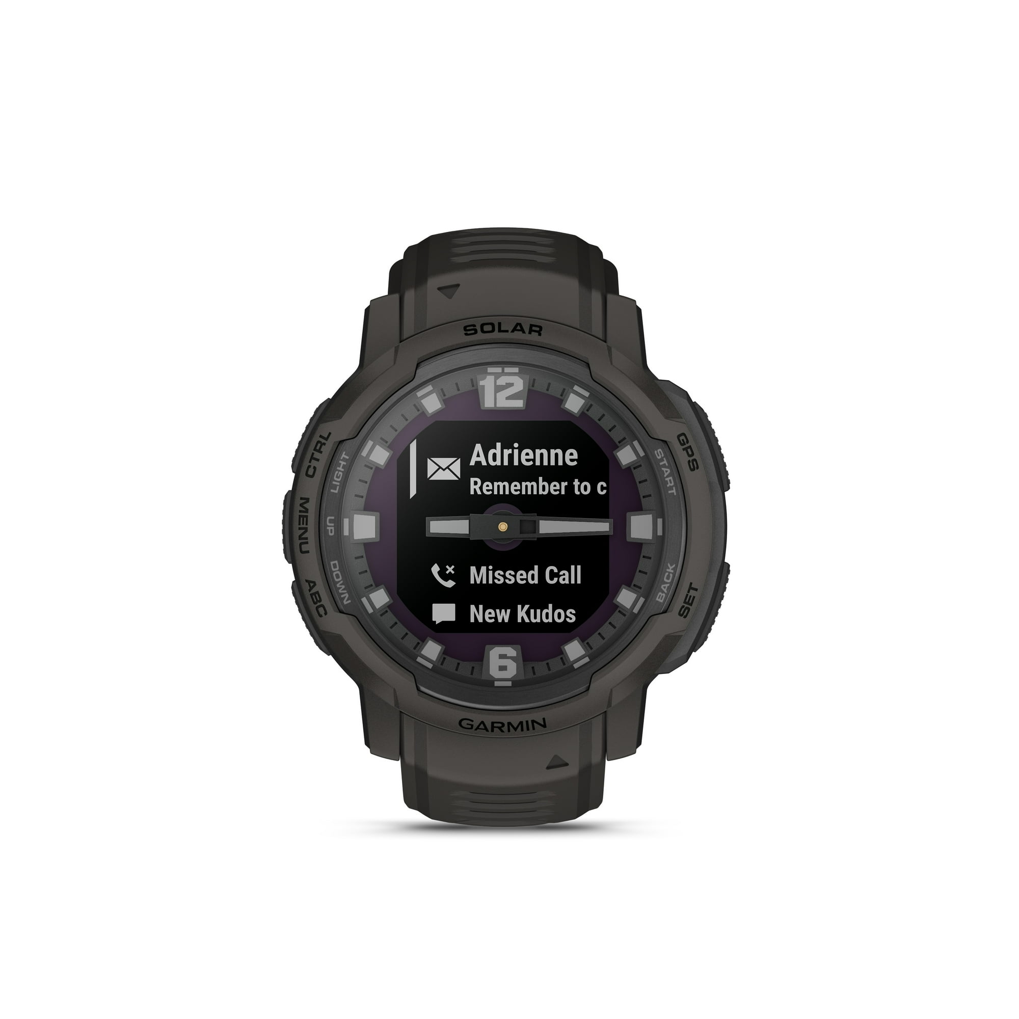 Garmin Instinct Crossover Solar Graphite Smartwatch