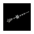 thumbnail image 2 of Naiovety Decoración colgante de árbol de Navidad, copo de nieve Artificial a la moda, adorno colgante brillante decorativo para oficina interior Kits de decoración para fiestas Tipo 2 Naiovety HA073773-02, 2 of 6
