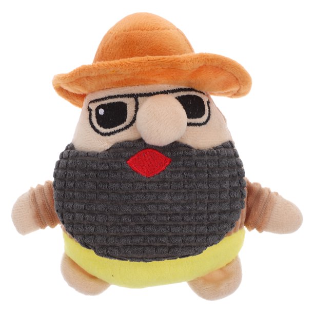 Juguete interactivo para perros, juguete arrugado para perros, juguetes masticables para perros, juguetes de enriquecimiento para perros con sonido chirriante, juguetes de peluche para perros
