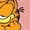 DESERT PINK, variant on Garfield - Just Chill - Toddler Girls Fitted Short Sleeve T-Shirt