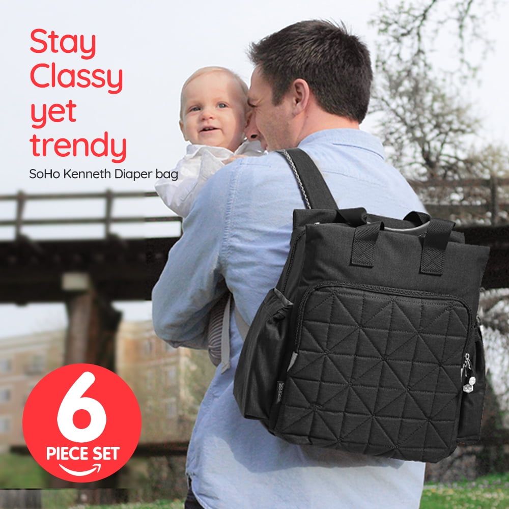 soho kenneth diaper bag