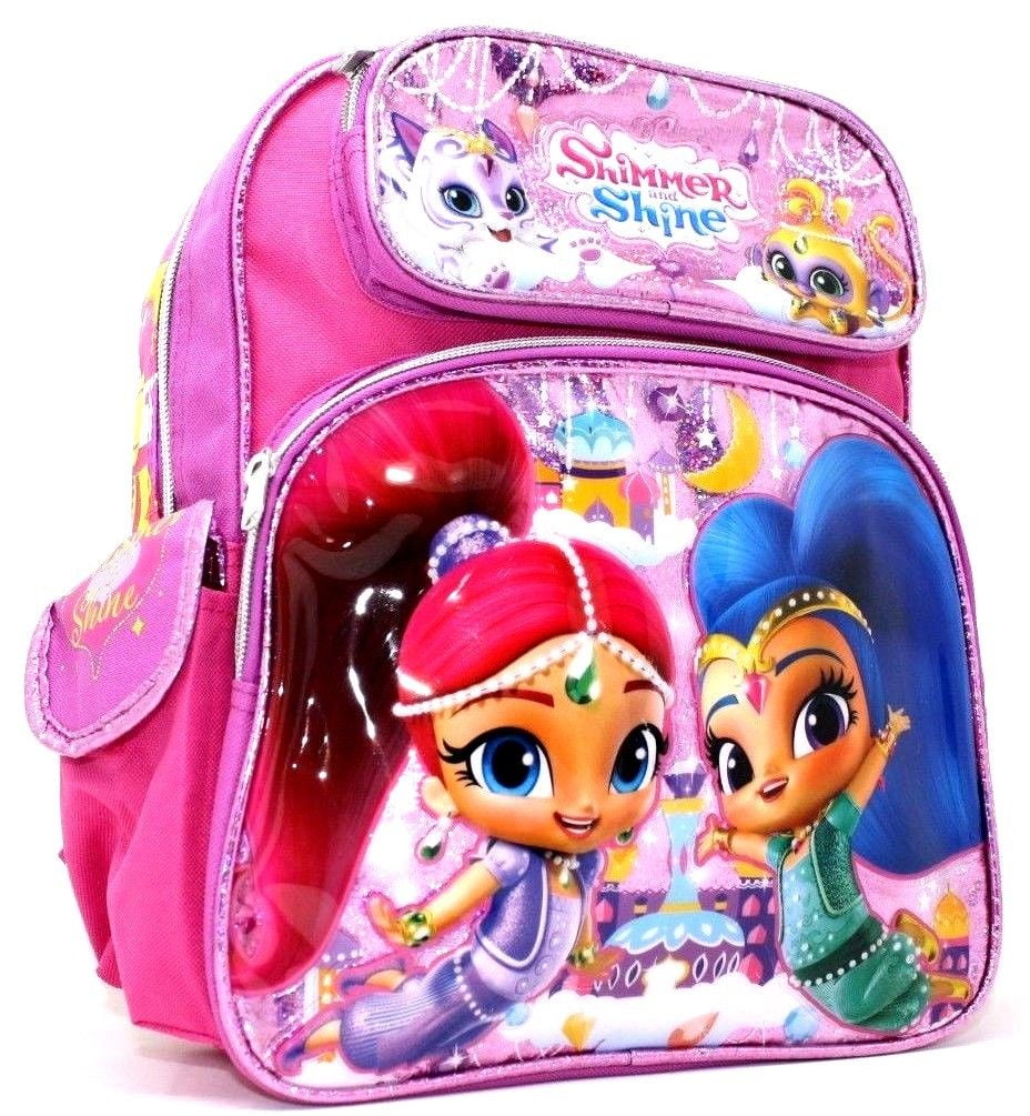 Shimmer and Shine 12" Small Backpack & Lunch Bag 2 pc set NEW! Girls Bag 