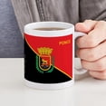 thumbnail image 4 of CafePress - Ponce Flag Mug - 11 oz Ceramic Mug - Novelty Coffee Tea Cup, 4 of 4
