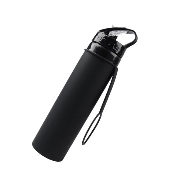 Silicone Folding Sport Bottles Light weights Foldable Water Bottles Outdoor Folding Camping Bottles Leakproofs Water Mug