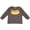 Charcoal Grey, variant on Inktastic Funny Hot Dog Boys or Girls Long Sleeve Toddler T-Shirt