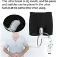 thumbnail image 4 of Men Incontinence Pants With Collection Urine Bag Portable Leak Proof Leg Pee Catheter Holder For Elder, 4 of 5