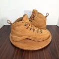 thumbnail image 5 of Ni - ke Ni - ke Air Jordan Retro 9 NRG Boot Mens 8 Shoes Wheat Flax Baroque Brown Sneakers, 5 of 5