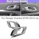 thumbnail image 2 of Left Car Interior Door Inner Handle For Ford Ranger Silver Grey-subaoe, 2 of 5