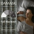 thumbnail image 4 of Cortinas Blackout Jinchan Gris Damasco 244 cm Largo 2 Paneles, 4 of 9