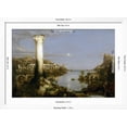 thumbnail image 5 of Art.com The Course of Empire - Desolation Giclee Print by Thomas Cole, White Frame Wall Art, 44" x 32", 5 of 5