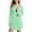 Mint Green, variant on Women's UPF 50+ Hoodie Long Jackets Long Sleeve Swim Cover Up Sun Protection Jacket SPF Lightweight Beach Cover Ups Watermelon Red
