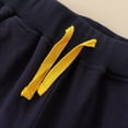 thumbnail image 4 of NAISIBABY Boys Sweatpants, Prints Drawstring Cotton Daily Casual Pants Black 6T, 4 of 4