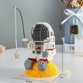 thumbnail image 4 of Astronaut Spaceman Series Small Particle Building Blocks Assembly Educational Toys Gifts For Men And Women, 4 of 5
