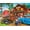 Country Supply Store, variant on Springbok's 1500 Piece Jigsaw Puzzle Cabin Evening Sunset