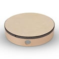 thumbnail image 1 of Tambor de mano de madera de 8 pulgadas Yeacher juguete de percusión para niños, 1 of 6