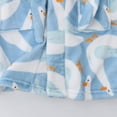 thumbnail image 5 of Gibobby Toddler Kids Cartoon Bathrobe Flannel Kids Robe Pajamas for 12 18 Months 2-12T Boys Girls Winter Clothes Cozy Thick Sleepwear for All Seasons Toddler Pajamas,Sky Blue,Size 7-9T, 5 of 6