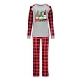 thumbnail image 2 of TrendVibe365 Family Christmas Outfits with Baby Gnomes Christmas Pajamas Women Set Long Sleeve Blouses and Plaid Pants Crew Neck Cute Loose Nightgowns 2Pcs Winter Lounge Sets 2023 Christmas Gifts, 2 of 5
