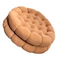 thumbnail image 4 of Coussin de Chaise, Coussin de Cookie Mignon Coussin de Coussin de Siège Rond Design Convivial, 4 of 10