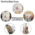 thumbnail image 5 of Nursing Cover Carseat Canopy - Amerteer Baby Breastfeeding Cover, Car Seat Covers for Babies, Multi Use Nursing Scarf, Infant Stroller Cover, Boys and Girls Best Gifts, 5 of 7