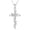 Butterfly, variant on Bee Necklace for Women 925 Sterling Silver Bee Cross Penadant Necklaces Double Bumble Necklace Birthday Christmas Day Jewelry Gifts for Women