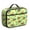 Rooster and Sunflower, variant on Rooster and Pumpkin Green Pattern Insulated Lunch Bag Teens,Bento School Lunch Bag for Teens for Work,Picnic or Travel 10.6x7.7x4.3 Inches,12 Can Capacity