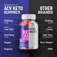 thumbnail image 2 of Slim Fusion Keto ACV Gummies Supplement – SlimFusion Keto Apple Cider Vinegar 1000MG, Vitamin B12, 3 Pack, 180 Gummies, 2 of 8