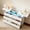 White, variant on 6 Drawer Black Dresser with Sliding Top & LED Lights & Charging Station, Modern Storage Chest Dresser for Bedroom, Closet, Entryway, Hallway