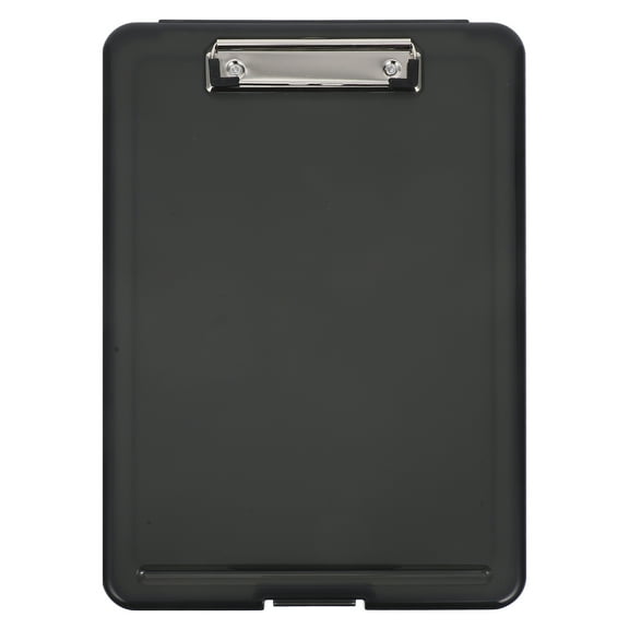 Worgeous  Clip Boards with Storage Heavy Duty Clipboard Folder Office Work Black