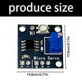 thumbnail image 3 of Programmable Servos Motor Controller Module With 180 Degree Rotation For Automation And Robotics, 3 of 7