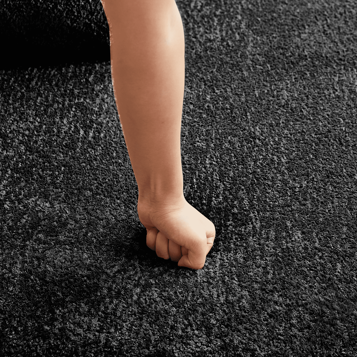 Demi Bonn 109" Modern Curved Sectional Sofa, Large 5-Seater Couch for Living Room and Apartment, Easy Assembly, Black