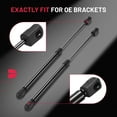 thumbnail image 6 of SPEEEDWOW 16" Lift Support Strut, 45Lbs/200N Gas Struts Shock for Camper Shell Topper Rear Window Bed Cover, Tool Box Lid, Truck Pickup Door Cap Canopy, 2pcs, 6 of 7